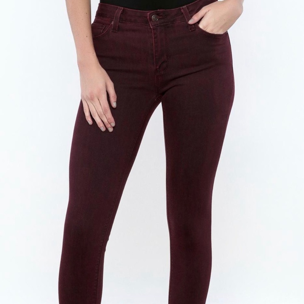 Just Black Maroon leggings!